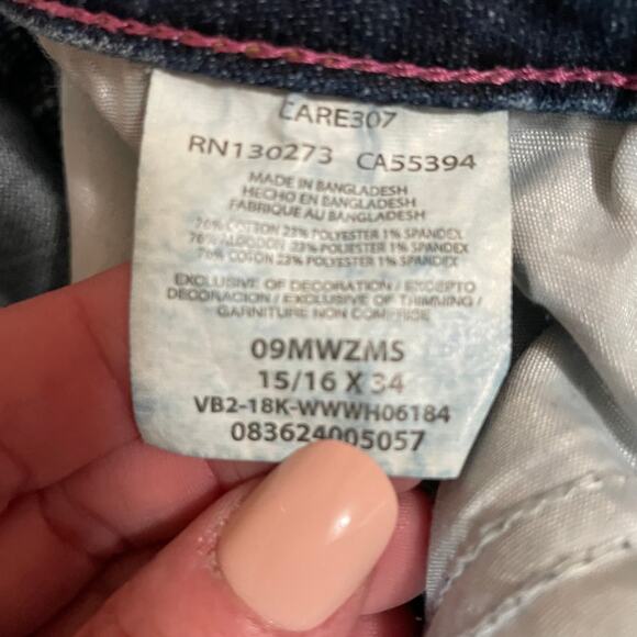 Wrangler Bootcut Womens 15 16 Jeans Stretch Cowgirl Western Rodeo - Picture 4 of 7